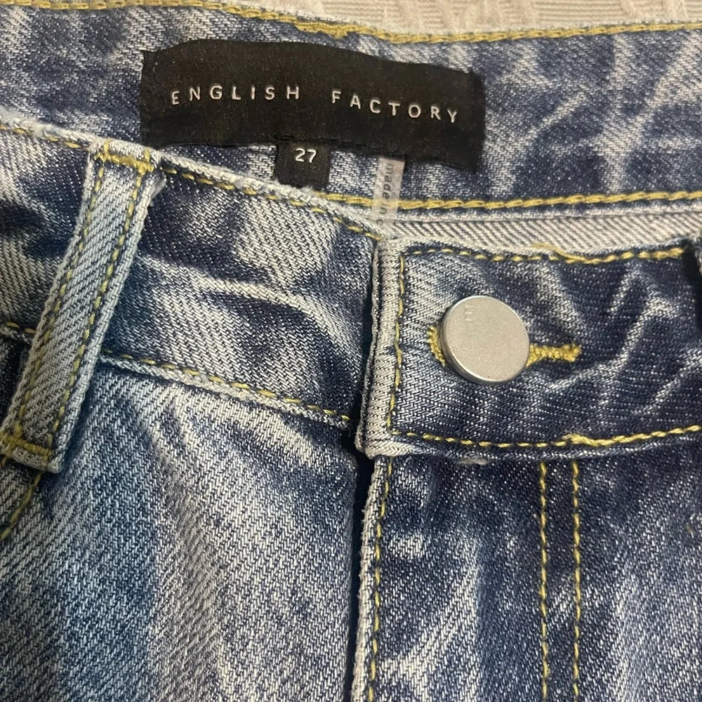 VICI Collection Mila High Rise Distressed Jeans - Picture 5 of 12